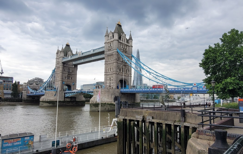 Tower Bridge over the River Thames in London